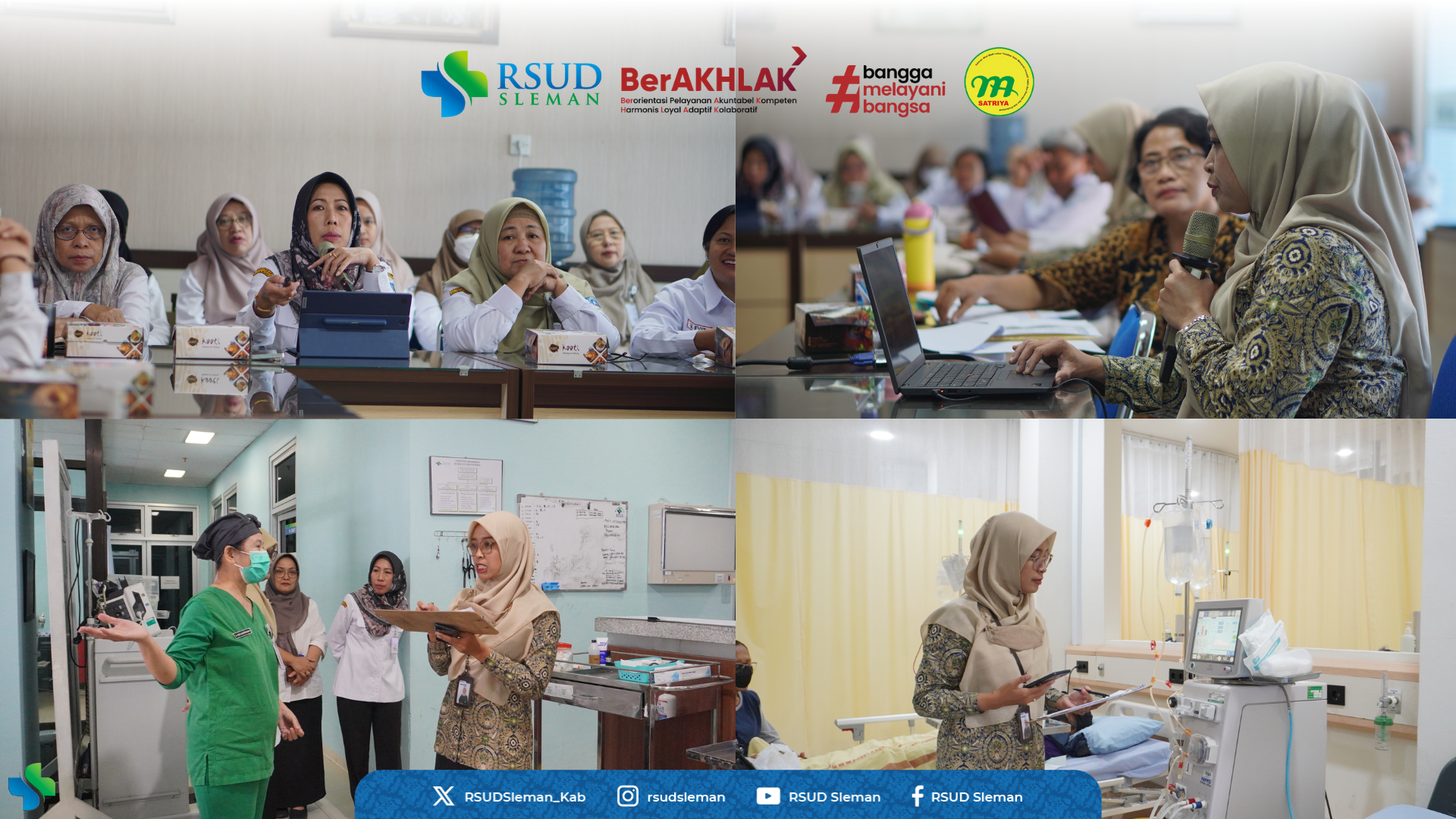 Tim BPJS Kesehatan untuk Rekredensialing Layanan di RSUD Sleman